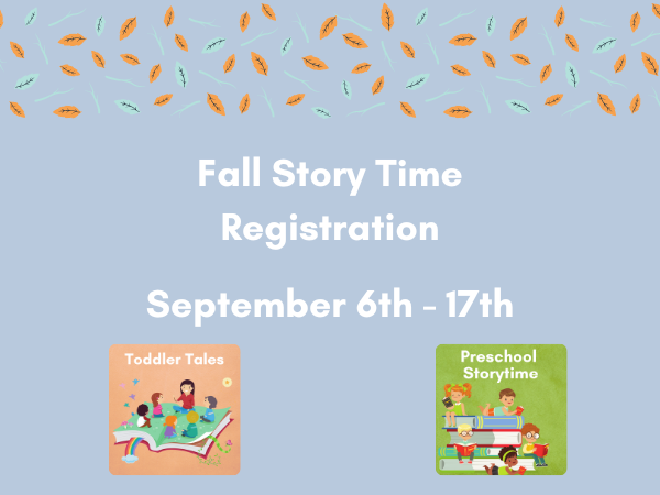 Fall Story Time Registration