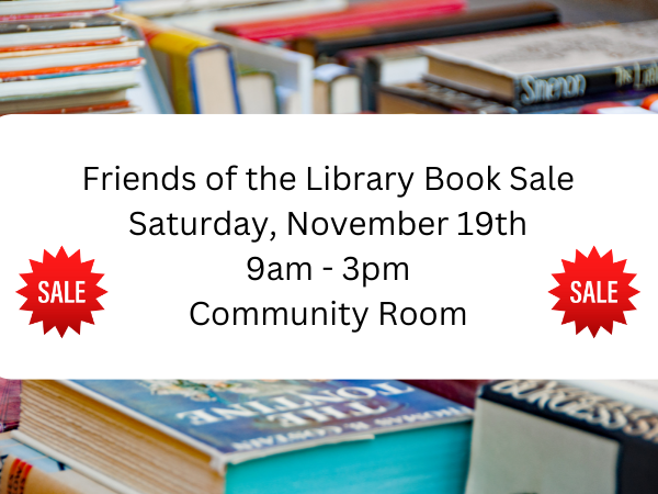 2022 Friends of the Library Book Sale