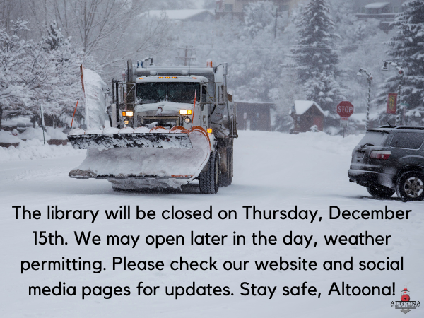 Library Closed 12.15.22