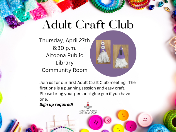 Adult Craft Club