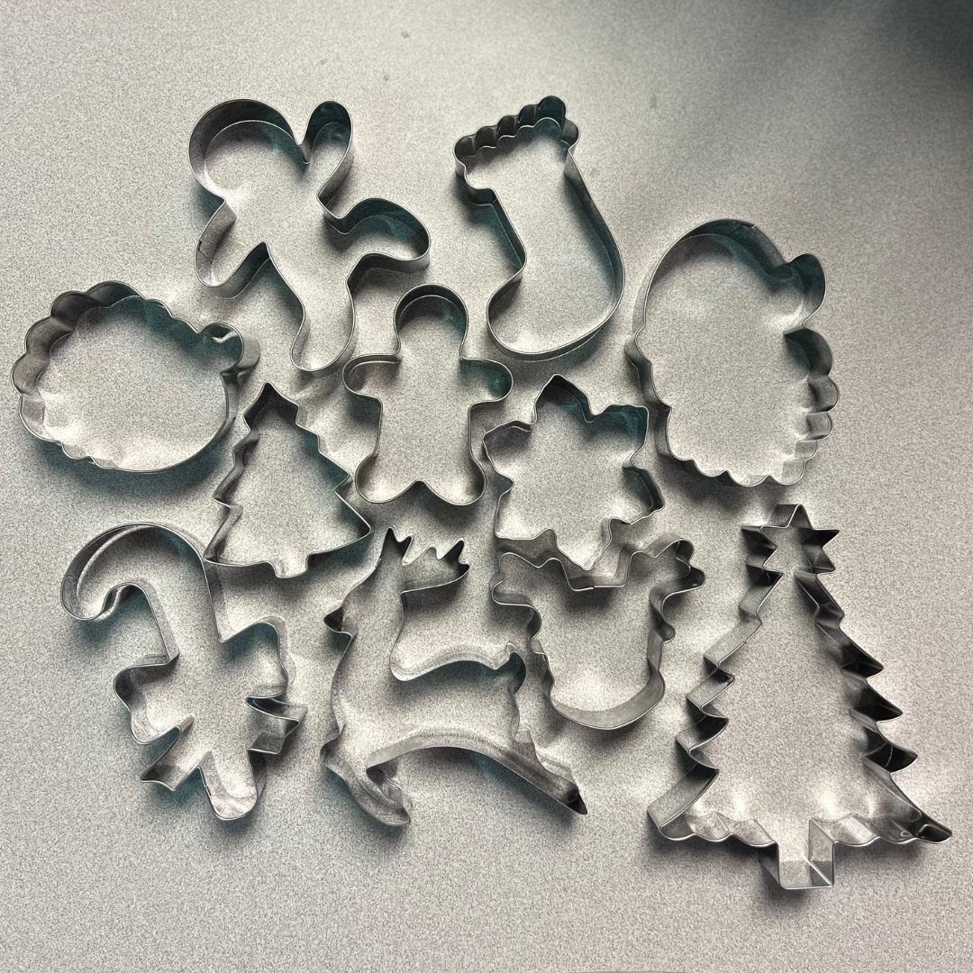 stainless steel christmas cookie cutters