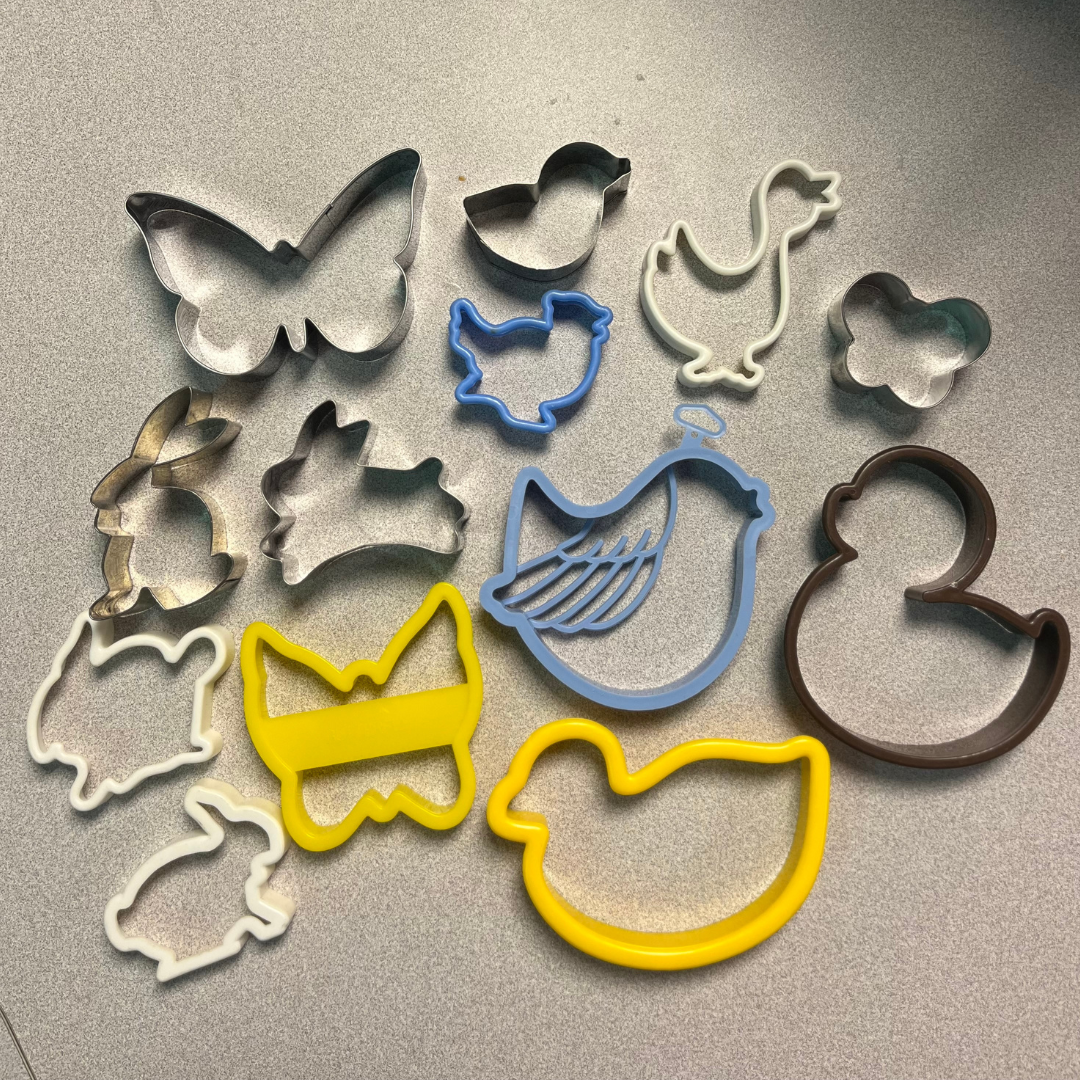 spring animal cookie cutters