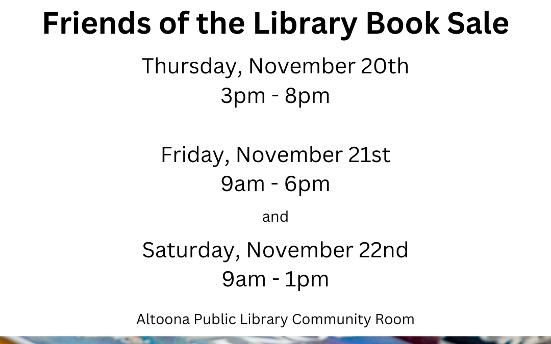 Friends of Altoona Public Library Book Sale