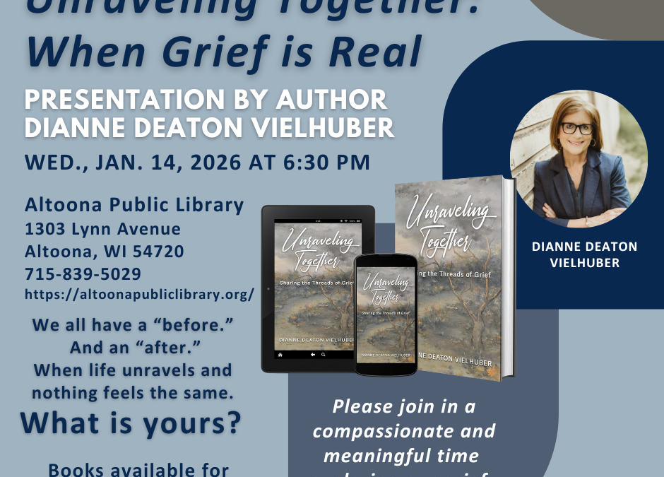 Grief Workshop & Book Discussion with Author Dianne Deaton Vielhuber