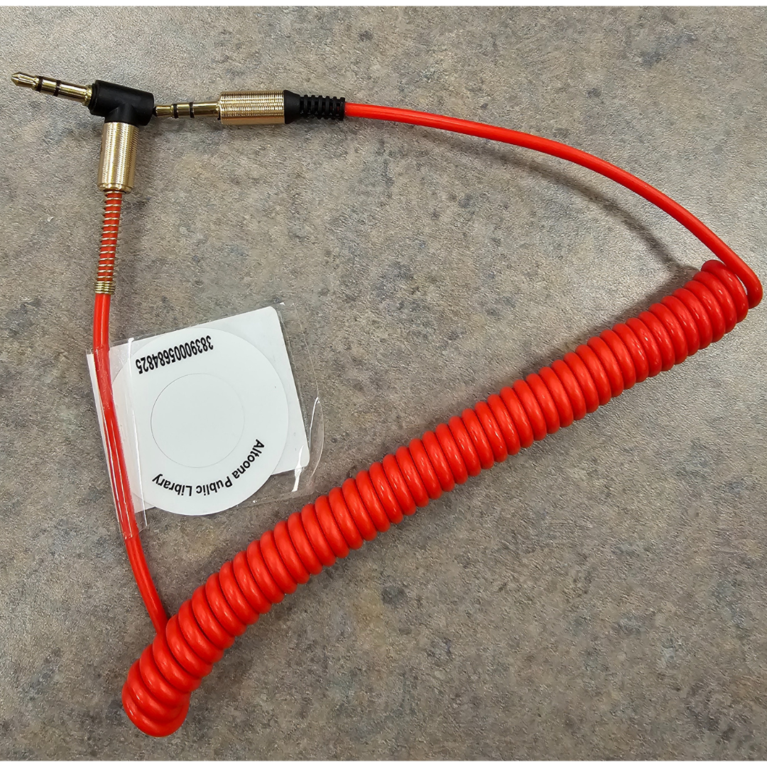 red audio aux cord
